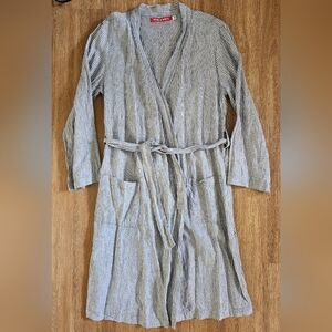 Cosette Stripe XS/S linen robe